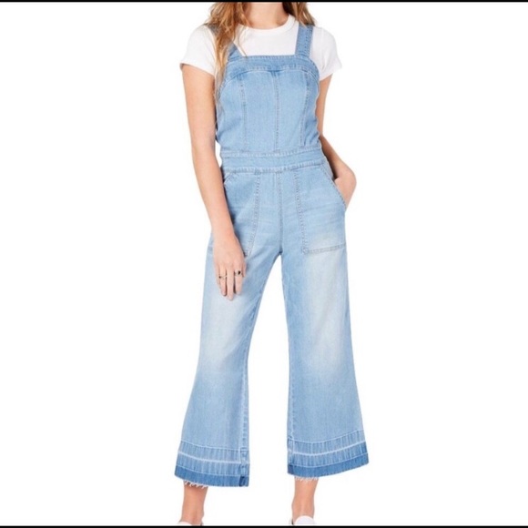 Denim jumpsuit bodysuit - Picture 1 of 7